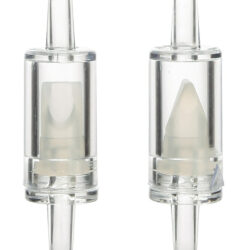 Safety non-return valves transparent 5mm