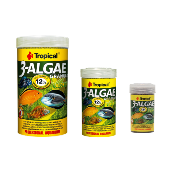 tropical 3 algae granules - 3 stærðir