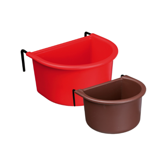 Hanging Bowl with Wire Holder, Plastic 150 ml