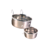 Stainless steel bowl with holder - 2 stærðir