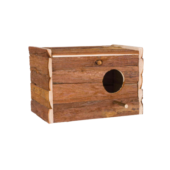 Nest box bark wood 30 x 20 x 20 cm
